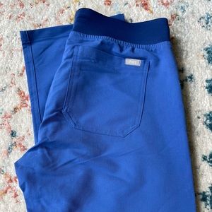 Figs livingston pants. Royal blue. Size S